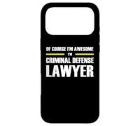 The Original Awesome Criminal Defense Lawyer Case for iPhone 17 Pro Max