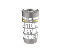 The Original Awesome Customer Support Engineer Stainless Steel Insulated Tumbler