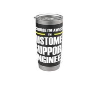 The Original Awesome Customer Support Engineer Stainless Steel Insulated Tumbler
