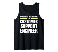 The Original Awesome Customer Support Engineer Tank Top