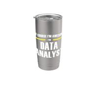 The Original Awesome Data Analyst Stainless Steel Insulated Tumbler