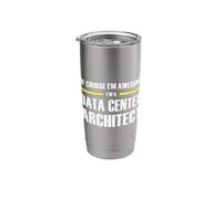 The Original Awesome Data Center Architect Stainless Steel Insulated Tumbler