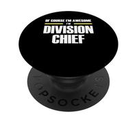 The Original Awesome Division Chief PopSockets Adhesive PopGrip