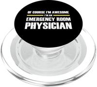 The Original Awesome Emergency Room Physician PopSockets PopGrip for MagSafe