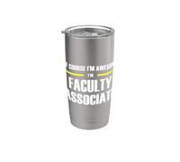 The Original Awesome Faculty Associate Stainless Steel Insulated Tumbler