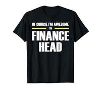 The Original Awesome Finance Head T-Shirt