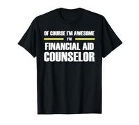 The Original Awesome Financial Aid Counselor Value Graphic T-Shirt