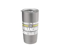 The Original Awesome Financial Controller Stainless Steel Insulated Tumbler