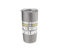 The Original Awesome Full Stack Developer Stainless Steel Insulated Tumbler