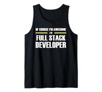 The Original Awesome Full Stack Developer Tank Top