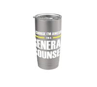 The Original Awesome General Counsel Stainless Steel Insulated Tumbler