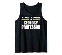 The Original Awesome Geology Professor Tank Top