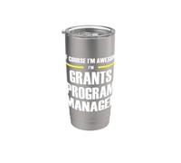 The Original Awesome Grants Program Manager Stainless Steel Insulated Tumbler