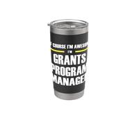 The Original Awesome Grants Program Manager Stainless Steel Insulated Tumbler