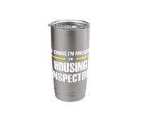 The Original Awesome Housing Inspector Stainless Steel Insulated Tumbler