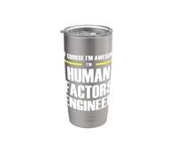 The Original Awesome Human Factors Engineer Stainless Steel Insulated Tumbler