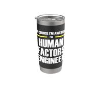 The Original Awesome Human Factors Engineer Stainless Steel Insulated Tumbler