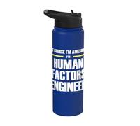 The Original Awesome Human Factors Engineer Stainless Steel Insulated Water Bottle