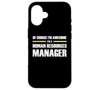 The Original Awesome Human Resources Manager Case for iPhone 16