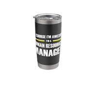 The Original Awesome Human Resources Manager Stainless Steel Insulated Tumbler
