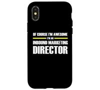 The Original Awesome Inbound Marketing Director Case for iPhone X/XS