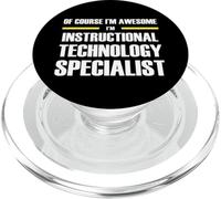 The Original Awesome Instructional Technology Specialist PopSockets PopGrip for MagSafe