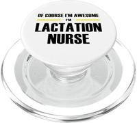 The Original Awesome Lactation Nurse PopSockets PopGrip for MagSafe