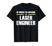The Original Awesome Laser Engineer Value Graphic T-Shirt, Men, Black, M