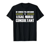 The Original Awesome Legal Nurse Consultant Value Graphic T-Shirt, Men, Black, S