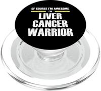 The Original Awesome Liver Cancer Warrior PopSockets PopGrip for MagSafe