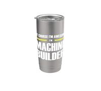 The Original Awesome Machine Builder Stainless Steel Insulated Tumbler