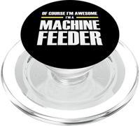 The Original Awesome Machine Feeder PopSockets PopGrip for MagSafe