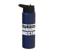 The Original Awesome Managing Director Stainless Steel Insulated Water Bottle