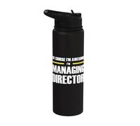 The Original Awesome Managing Director Stainless Steel Insulated Water Bottle