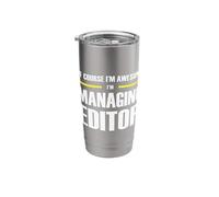 The Original Awesome Managing Editor Stainless Steel Insulated Tumbler