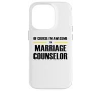 The Original Awesome Marriage Counselor Case for iPhone 14 Pro