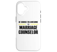 The Original Awesome Marriage Counselor Case for iPhone 16