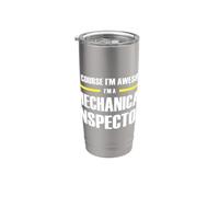 The Original Awesome Mechanical Inspector Stainless Steel Insulated Tumbler
