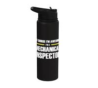 The Original Awesome Mechanical Inspector Stainless Steel Insulated Water Bottle