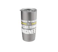 The Original Awesome Mechatronics Engineer Stainless Steel Insulated Tumbler