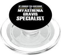 The Original Awesome Myasthenia Gravis Specialist PopSockets PopGrip for MagSafe