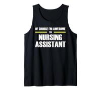 The Original Awesome Nursing Assistant Tank Top