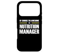 The Original Awesome Nutrition Manager Case for iPhone 17 Pro
