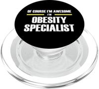 The Original Awesome Obesity Specialist PopSockets PopGrip for MagSafe