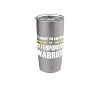 The Original Awesome Osteoporosis Warrior Stainless Steel Insulated Tumbler