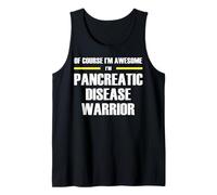 The Original Awesome Pancreatic Cancer Warrior Tank Top
