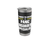 The Original Awesome Panic Disorder Specialist Stainless Steel Insulated Tumbler