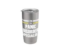 The Original Awesome Panic Disorder Specialist Stainless Steel Insulated Tumbler