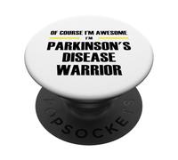 The Original Awesome Parkinson's Disease Warrior PopSockets Adhesive PopGrip