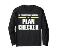 The Original Awesome Plan Checker Long Sleeve T-Shirt
